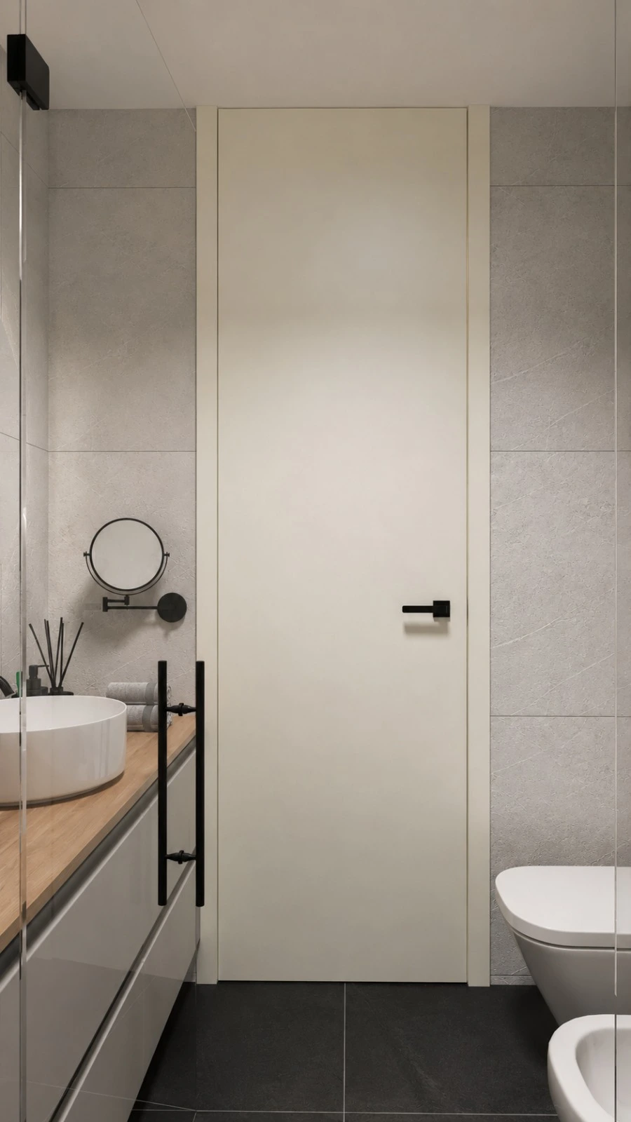 Instalação sanitária do apartamento em Vila Nova de Gaia