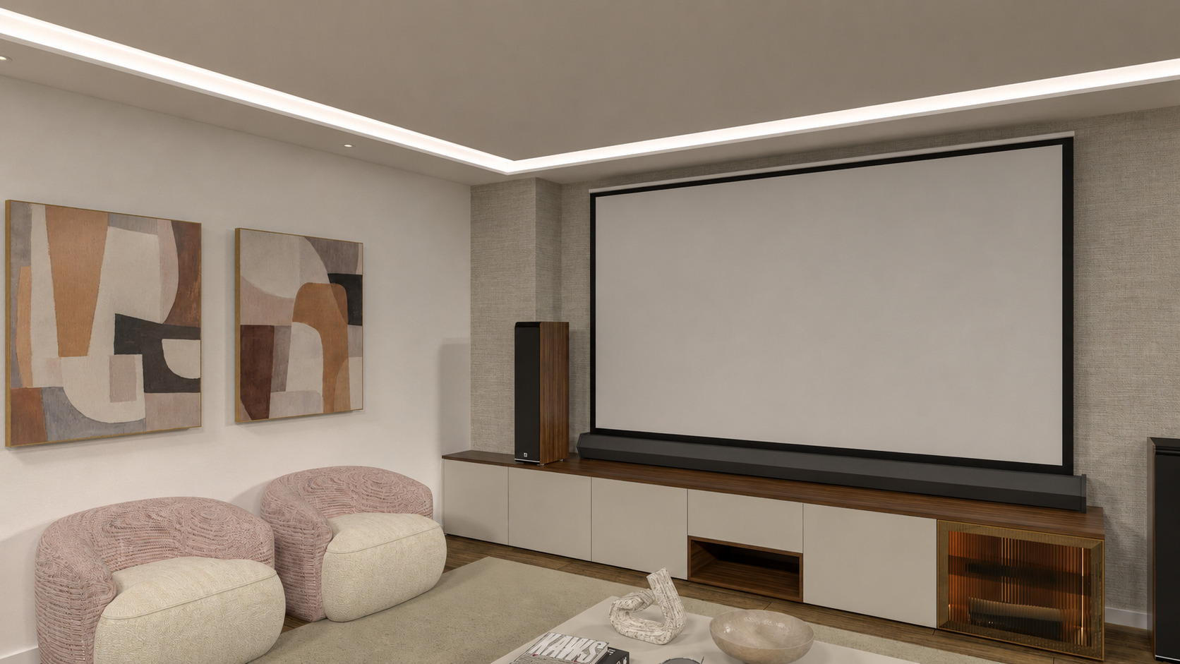 Sala Alverca IS — composição da zona de cinema