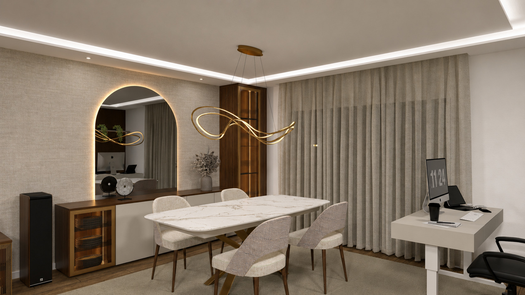 Sala Alverca IS — zona de jantar